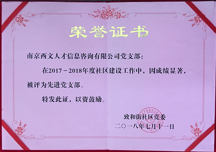 榮譽(yù)證書(shū)